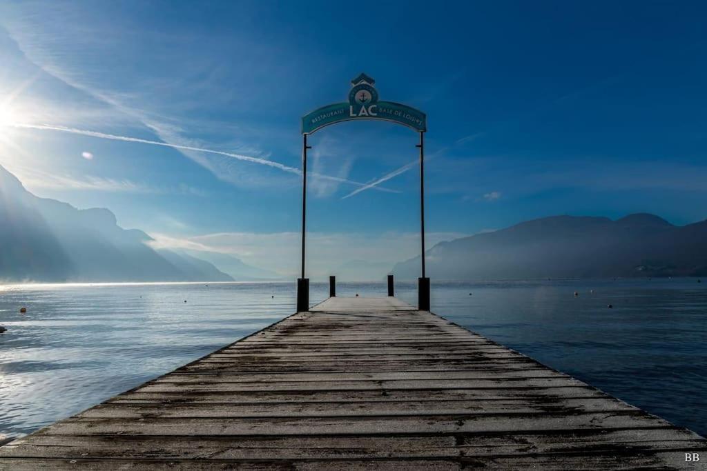 Du Vent Dans Les Arbres -120M2 Belle Vue Sur Le Lac Chindrieux Bagian luar foto