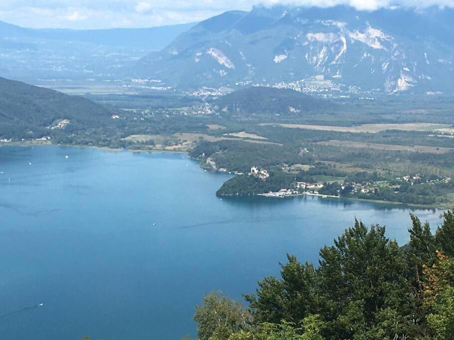 Du Vent Dans Les Arbres -120M2 Belle Vue Sur Le Lac Chindrieux Bagian luar foto
